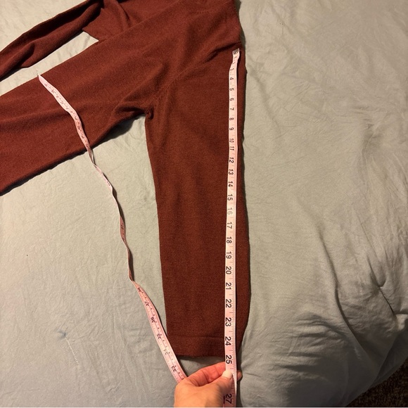 Eddie Bauer Men's Rust Italian stretch merino wool sweater size L - Picture 9 of 9